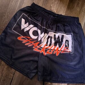 WWE Men's Chalkline Athletic Shorts